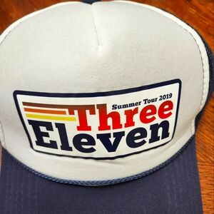 Three Eleven 311 Summer Tour 2019 Baseball Cap Hat Snapback Mesh Back Retro